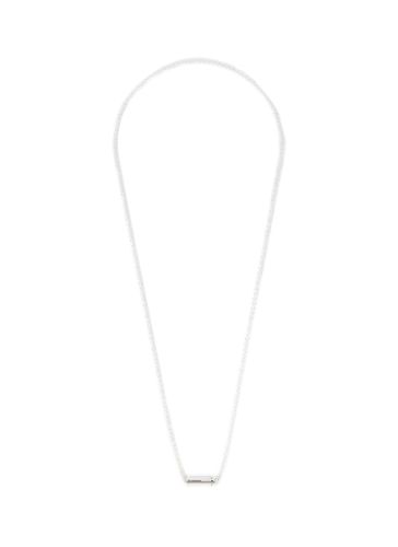 G POLISHED STERLING SILVER CHAIN CABLE NECKLACE - LE GRAMME - Modalova