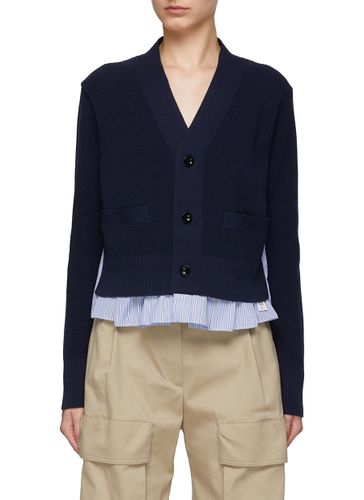 X Thomas Mason Knit Cardigan - SACAI - Modalova