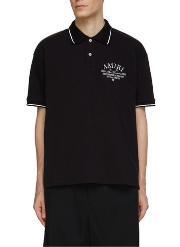 Arts District Polo Shirt - AMIRI - Modalova