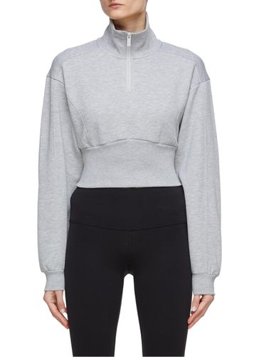 ‘Vixen' Mock Neck Zip Up Fleece - ALO YOGA - Modalova