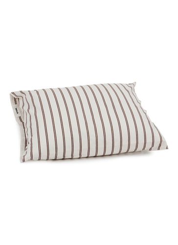 Organic Cotton Pillow Case - Hopper Stripes - TEKLA - Modalova