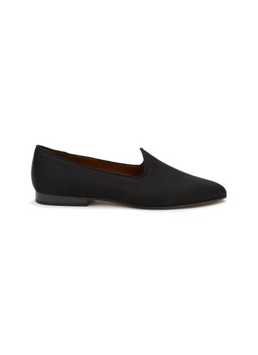 ‘Venetian' Almond Toe Satin Loafers - LE MONDE BERYL - Modalova