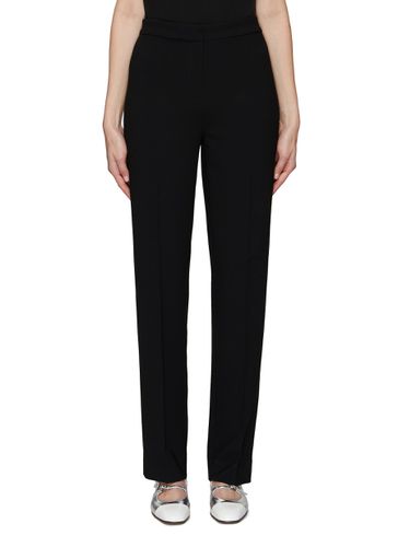 ‘Diana' Flat Front Pressed Crease Straight Leg Pants - ST. JOHN - Modalova