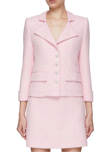 Sequin Embellished Tweed Jacket - SOONIL - Modalova