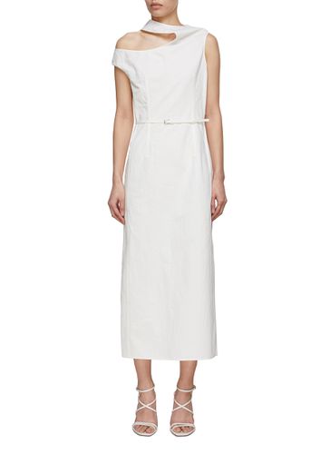 Linen Sleeveless Dress - GIA STUDIOS - Modalova