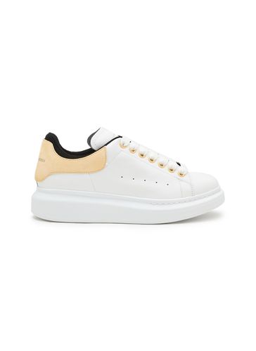 ‘Larry' Low Top Lace Up Leather Sneakers - ALEXANDER MCQUEEN - Modalova