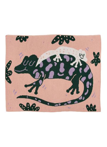 X Aga Giecko ‘Lounge Lizards' Mini Blanket - SLOWDOWN STUDIO - Modalova