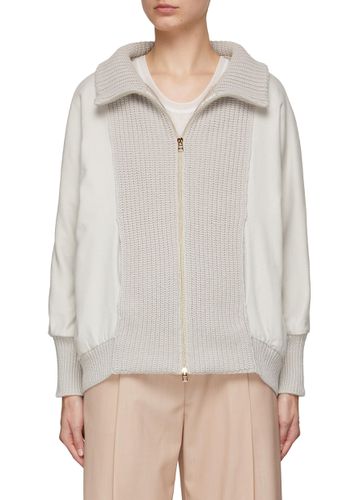 Zip Up Knit Jacket - HERNO - Modalova