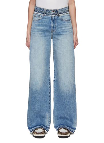 Double Waistband Wide Leg Jeans - AMIRI - Modalova