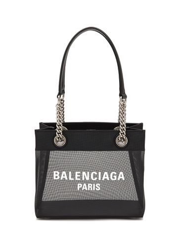 Small Duty Free Logo Mesh Tote Bag - BALENCIAGA - Modalova