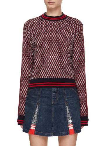 Monogram Knit Sweater - BALMAIN - Modalova