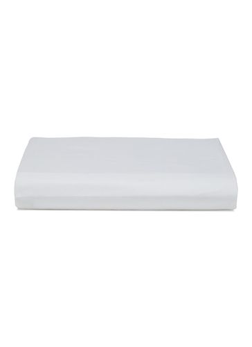 Triomphe Queen Size Fitted Sheet - Blanc - YVES DELORME - Modalova