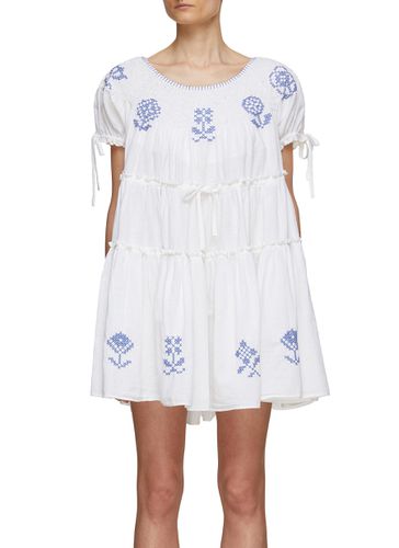 Embroidered Mini Dress - INNIKA CHOO - Modalova