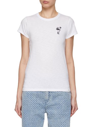 Mushroom Embroidered Cotton T-Shirt - RAG & BONE - Modalova