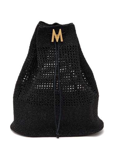 Safari Crocheted Lurex Backpack - MIZELE - Modalova