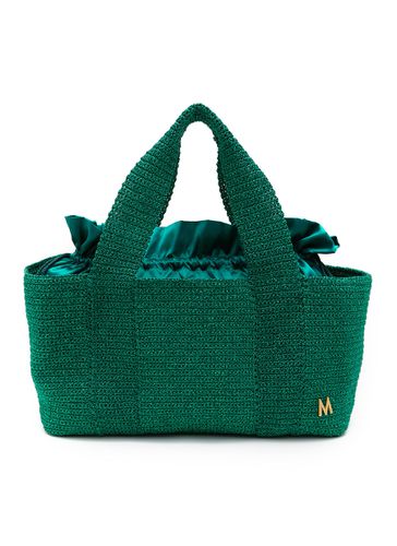 Large Crocheted Lurex Tote Bag - MIZELE - Modalova