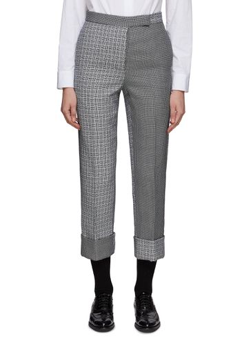 Mixed Suiting Pants - THOM BROWNE - Modalova