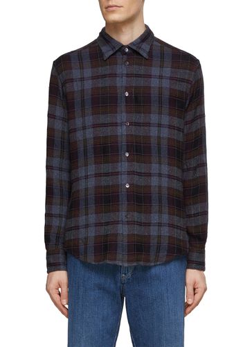 Overdyed Check Shirt - BARENA - Modalova