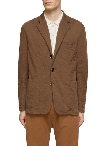 Single Breasted Notch Lapel Blazer - BARENA - Modalova