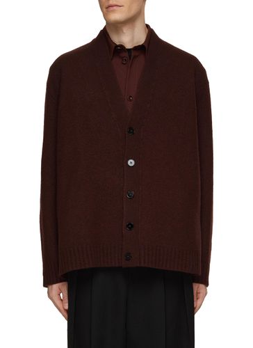 Fine Wool Button Up Cardigan - JIL SANDER - Modalova