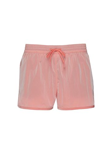 Drawstring Waist Mesh Lining Twill Weave Swim Shorts - CDLP - Modalova