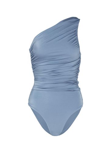 One Shoulder Ruched Swimsuit - MAYGEL CORONEL - Modalova