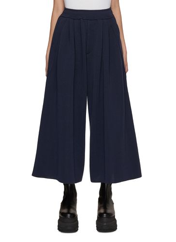 Milan Knit Tucked Wide Leg Pants - CFCL - Modalova