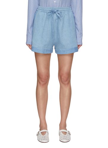 Missy Contrast Hem Shorts - E.L.V. DENIM - Modalova