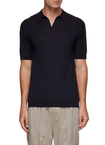 Noah Skipper Collar Cotton Polo Shirt - JOHN SMEDLEY - Modalova