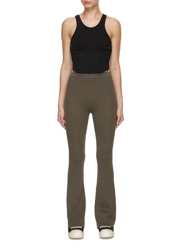 Wide Leg Knit Pants - RICK OWENS - Modalova