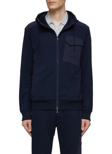 Chest Pocket Cotton Hoodie - PAUL & SHARK - Modalova