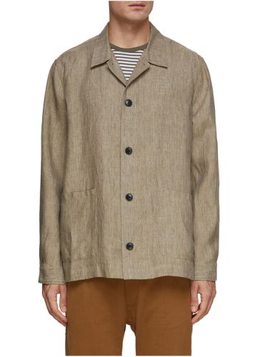 Button Front Cotton Jacket - SUNSPEL - Modalova