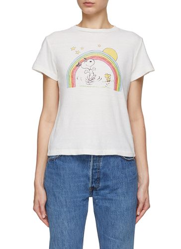 Peanuts Rainbow Print T-Shirt - REDONE - Modalova