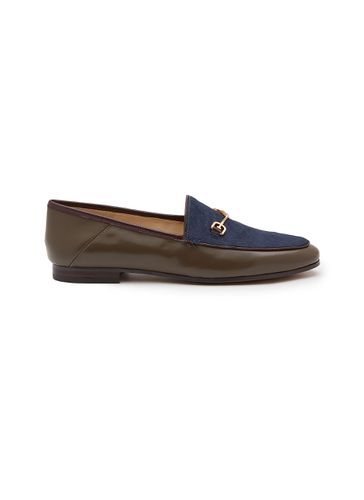 Loraine Panelled Leather Horsebit Loafers - SAM EDELMAN - Modalova