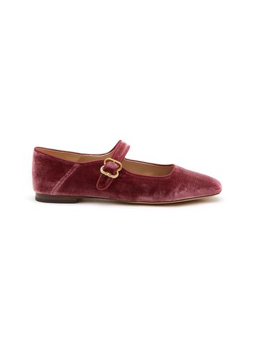 Michaela Velvet Mary Jane Flats - SAM EDELMAN - Modalova