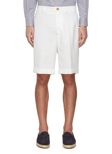 Linen Bermuda Shorts - BRUNELLO CUCINELLI - Modalova