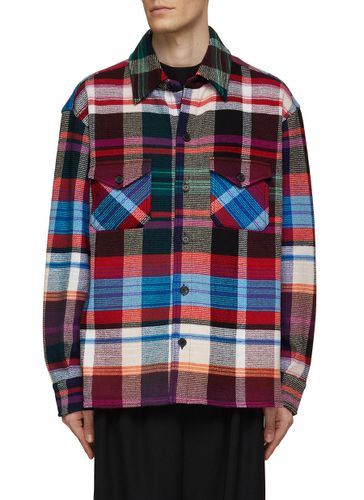 Checkered Loom Knit Overshirt - MISSONI - Modalova