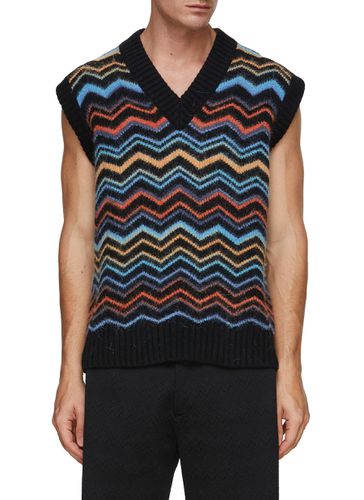 Chevron Knitted Vest - MISSONI - Modalova