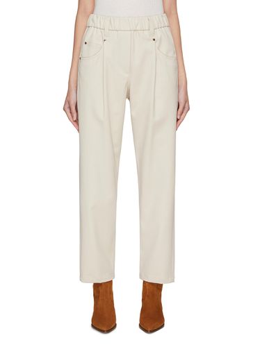 Elasticated Waist Pants - BRUNELLO CUCINELLI - Modalova