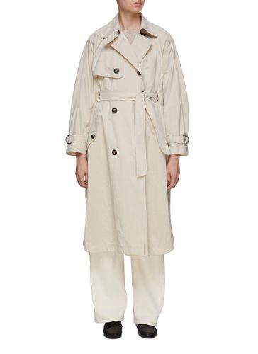 Canvas Trench Coat - BRUNELLO CUCINELLI - Modalova