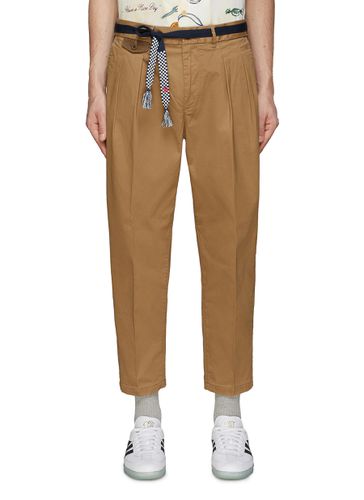 Belted Pleated Chino - SCOTCH & SODA - Modalova