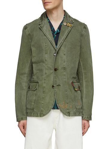 Single Breasted Notch Lapel Workwear Blazer - SCOTCH & SODA - Modalova