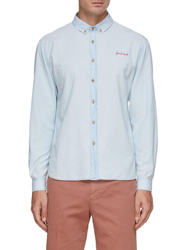 La Malesherbe French Touch Embroidery Shirt - MAISON LABICHE - Modalova