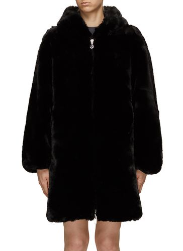 State Bunny Hooded Faux Fur Coat - MOOSE KNUCKLES - Modalova