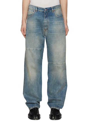 Light Washed Panelled Jeans - MM6 MAISON MARGIELA - Modalova