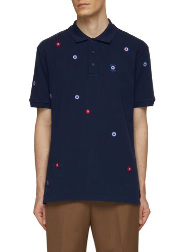 Allover Target Embroideries Polo Shirt - KENZO - Modalova