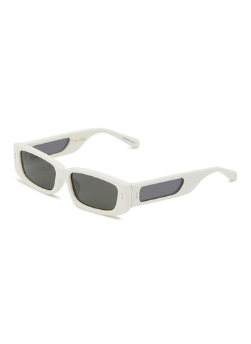 Talia Acetate Rectangular Sunglasses - LINDA FARROW - Modalova