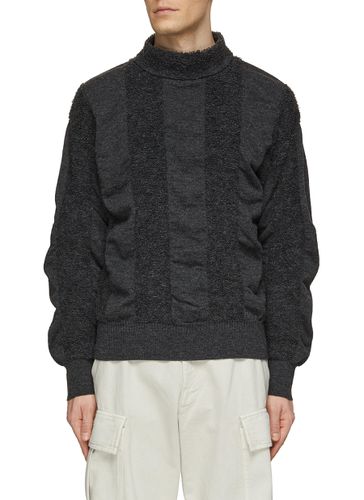 Pile Striped Wool Knit Sweater - CFCL - Modalova