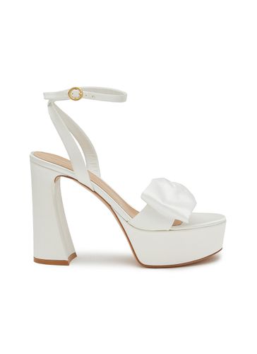 Rosie 170 Platform Satin Sandal - GIANVITO ROSSI - Modalova