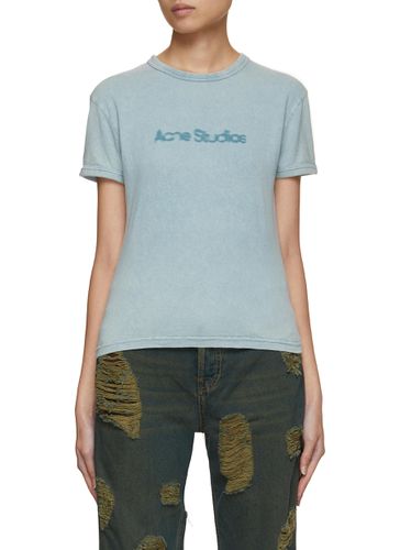 Blurred Logo T-Shirt - ACNE STUDIOS - Modalova